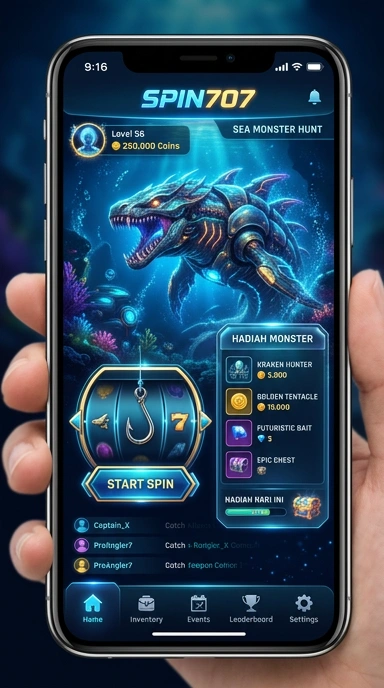 spin707 — cuplikan layar ringkas